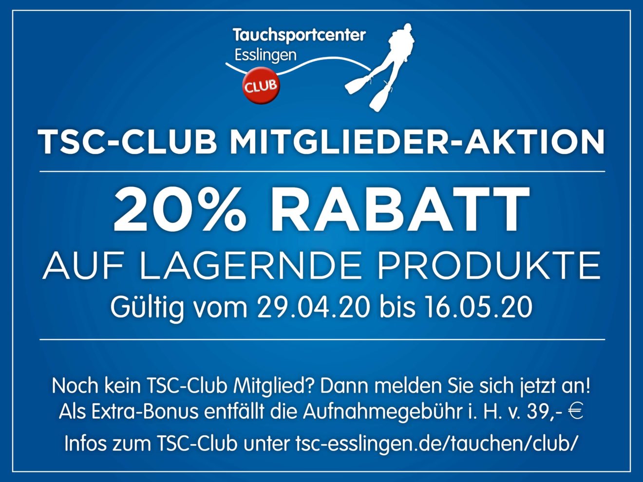 TSC-Club Mitglieder-Aktion